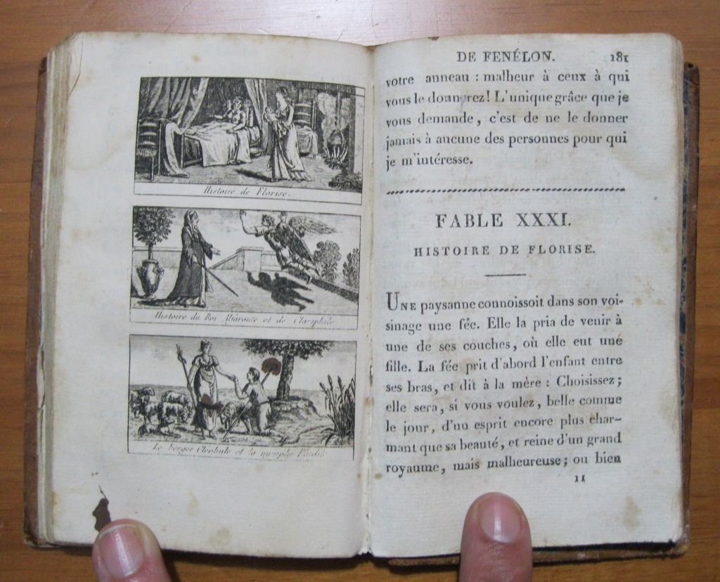 Fables de Fenelon, ca. 1820. Langlume et Peltier. 10 grabados